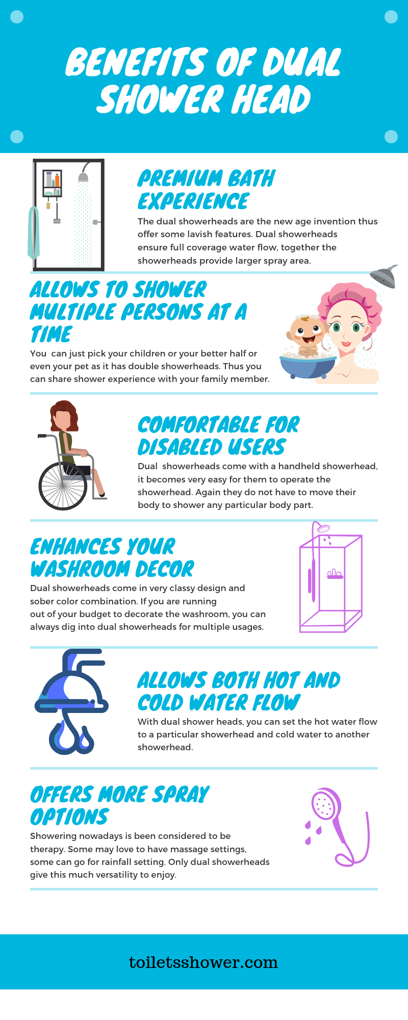 10 Best Dual Shower Head Reviews 2020 (Enrich Your Shower)